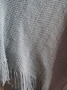 Trendy Elegant Grey Poncho For Women...