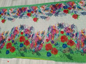 🇳🇿💫🎀Floral Print Saree