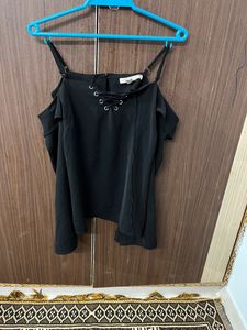 On Discount || Forever 21 Black Off Shoulder Top