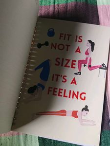 &#34;Let&#39;s Get Fit!&#34; Spiral Notebook