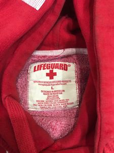 Vintage Red Hoodie