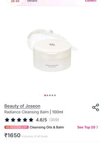 Beauty of Joseon Radiance Cleansing Balm