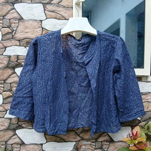 Blue Lace Shrug