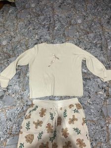 Teddy Pant And Shirt Set
