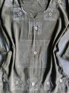 Embroidered Tunic Top