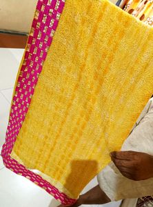 beautiful yellow saree ✨✨