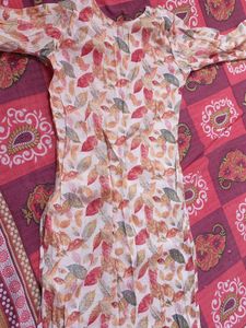 Leaf Print Kurta
