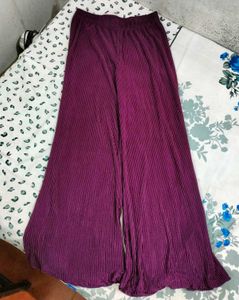 Parallel Palazzo Purple Colour