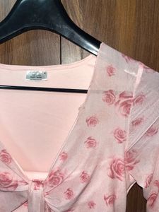 Littlebox Floral Pink Top