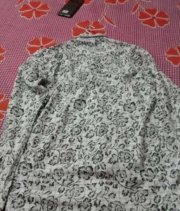 men's floral print Shirt