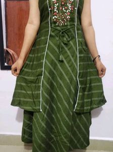 Beige Colour Full Dress