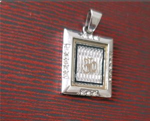 2 Pendant With Free Silver Chain