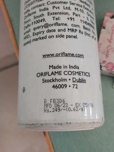 Oriflame Cooling Talc