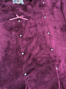 Cute Burgundy Dress