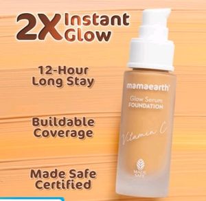🎉SALE ON MAMAEARTH GLOW SERUM FOUNDATION 🎉