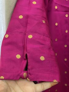 Silk Stitched Suit With Banarsi Duppata