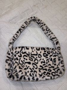BERSHKA Leopard Print Handbag