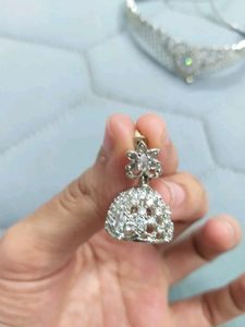 Silver Set With Earing