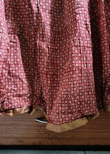 Long Three Tire Frill Skirt