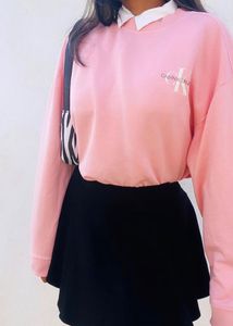 Calvin Klein Jeans Pink Sweatshirt
