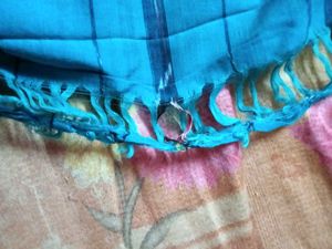 Blue Handloom Saree