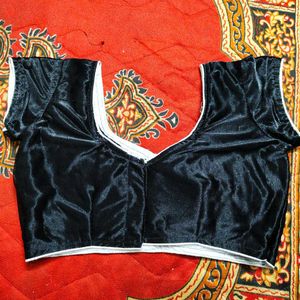 Elegant Black Saree Blouse
