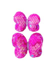 Cute Bow Hair Clips Set Of 2