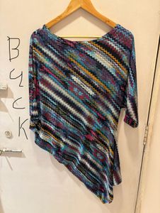 Missoni Inspired Chevron Print Top