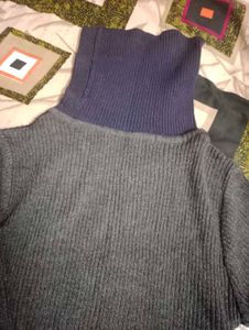 Zara black knit dress