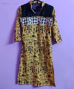 Yellow Fashionable Kurta
