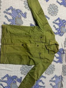 Green Denim Jacket
