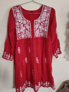 2 combo kurtis red &amp; black