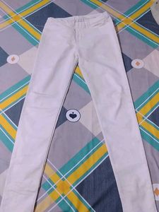 Beige Slim Fit Jeans