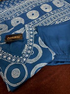 Teal Blue Kurta Set