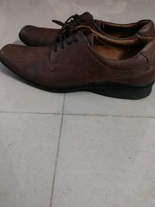 Brown Leather Formal Shoes