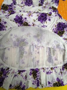 Floral Print Mini Dress