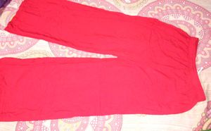 Red Plazo Pant