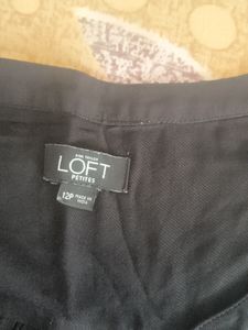 Soft Cotton Black Jumpsuit For Size- 40