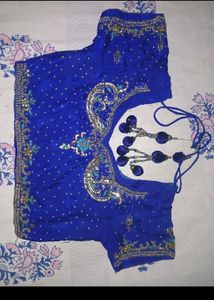 Elegant Blue Saree