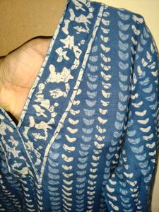 Long Kurta Blue