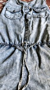 Denim jumpsuit