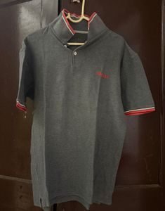 Reebok Grey Polo Shirt