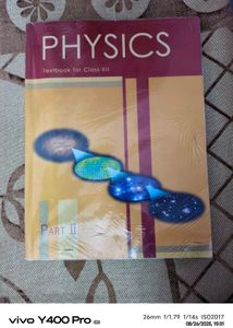 CLASS 12 PHYSICS PART 2 NCERT TEXTBOOK