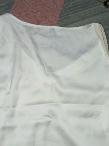 White Sleeveless Top