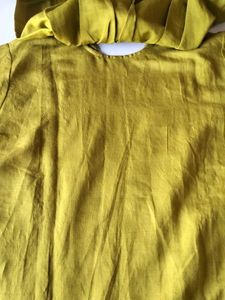 Embroidered Olive Green Kurta Set