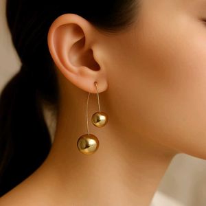Earrings Set of 2-Gold &amp; silver colour