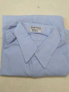 Blue Half Sleeves Shirt