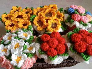 Crochet Flower Bouquet 💐