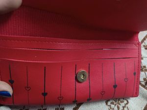 New Red Clutch