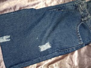 Distressed Denim Jeans